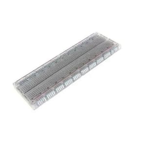 Protoboard Cristal (Transparente) 830 Pontos