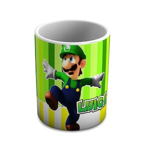 Caneca Super Mario Luigi
