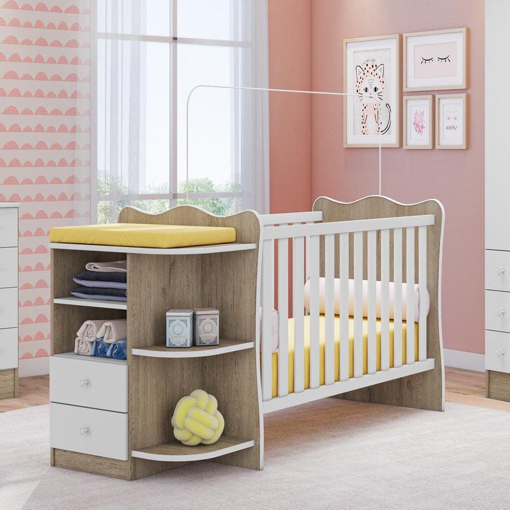 berço com comoda menor preço