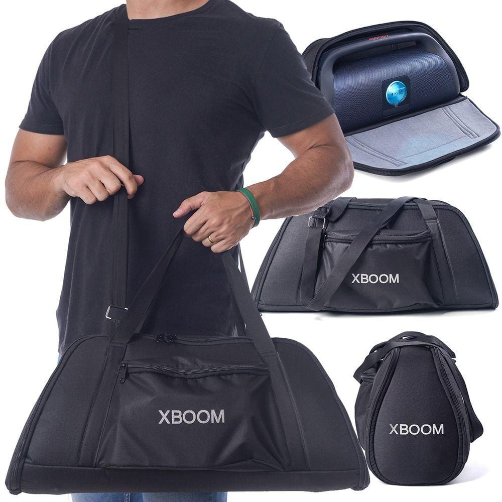 Case Bolsa Bag Capa para L G Xboom Go Power XG9 Acolchoada