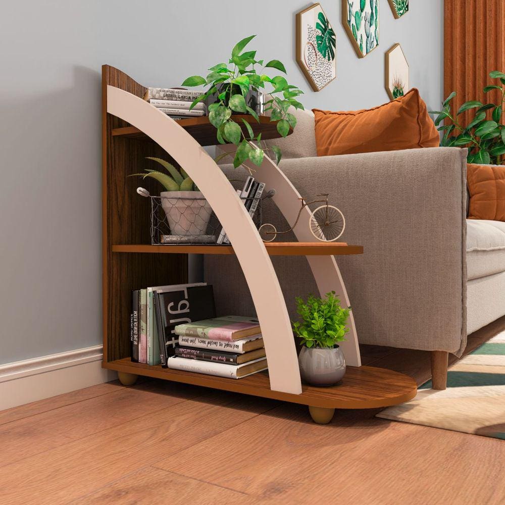 Mesa de Apoio Andes com 3 Prateleiras - Artely