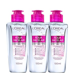 Kit L`Oréal Paris Dermo Expertise Água Micelar 3x100ml