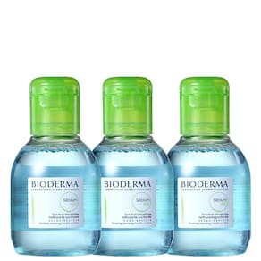 Kit Bioderma Sébium H2O Fresh - Demaquilantes 3x100ml BLZ
