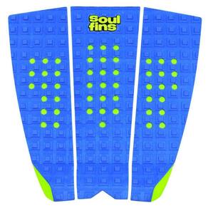 Deck Surf Antiderrapante - Soul Fins Square Azul/Verde 44