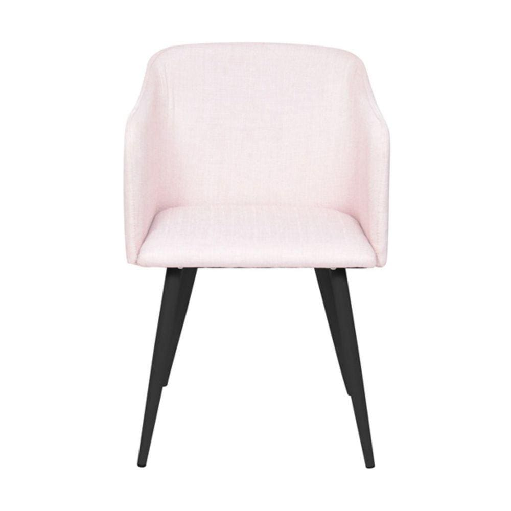 Cadeira Com Braço Charla OR Design Bege/Preto