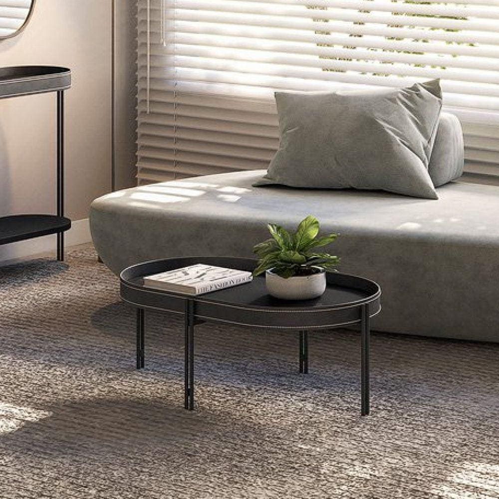Mesa de Centro Mônaco Linea Brasil Preto