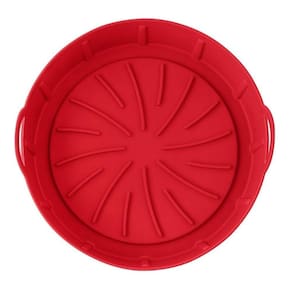 Forma Para Fritadeira Elétrica Air Fryer De Silicone Redonda