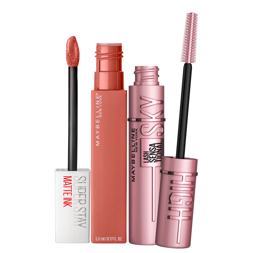 Kit Maybelline Sky High Superstay Matte Ink 65 Seductress (2 Produtos)