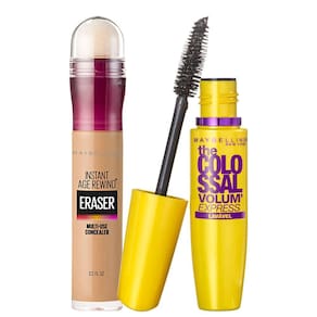 Kit Maybelline The Colossal Eraser 130 Medium (2 Produtos)