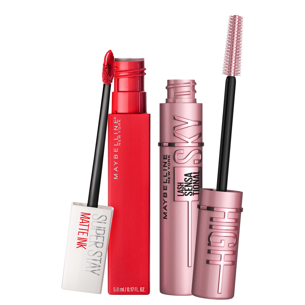Kit Maybelline Sky High Superstay Matte Ink 20 Pioneer (2 Produtos)