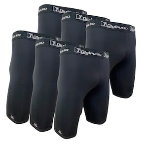 Kit 6 Bermuda Térmica Ciclista Proteção UV Cós Elástico
