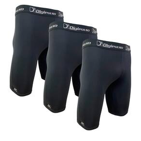 Kit 3 Bermuda Ciclista Proteção UV Térmica Ortopédica