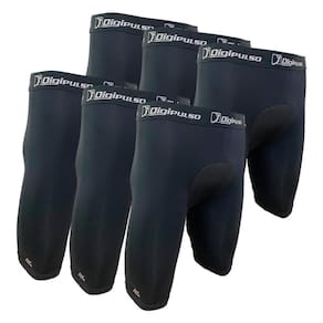 Kit 6 Bermuda Ciclista Acolchoada Esporte Ortopédico