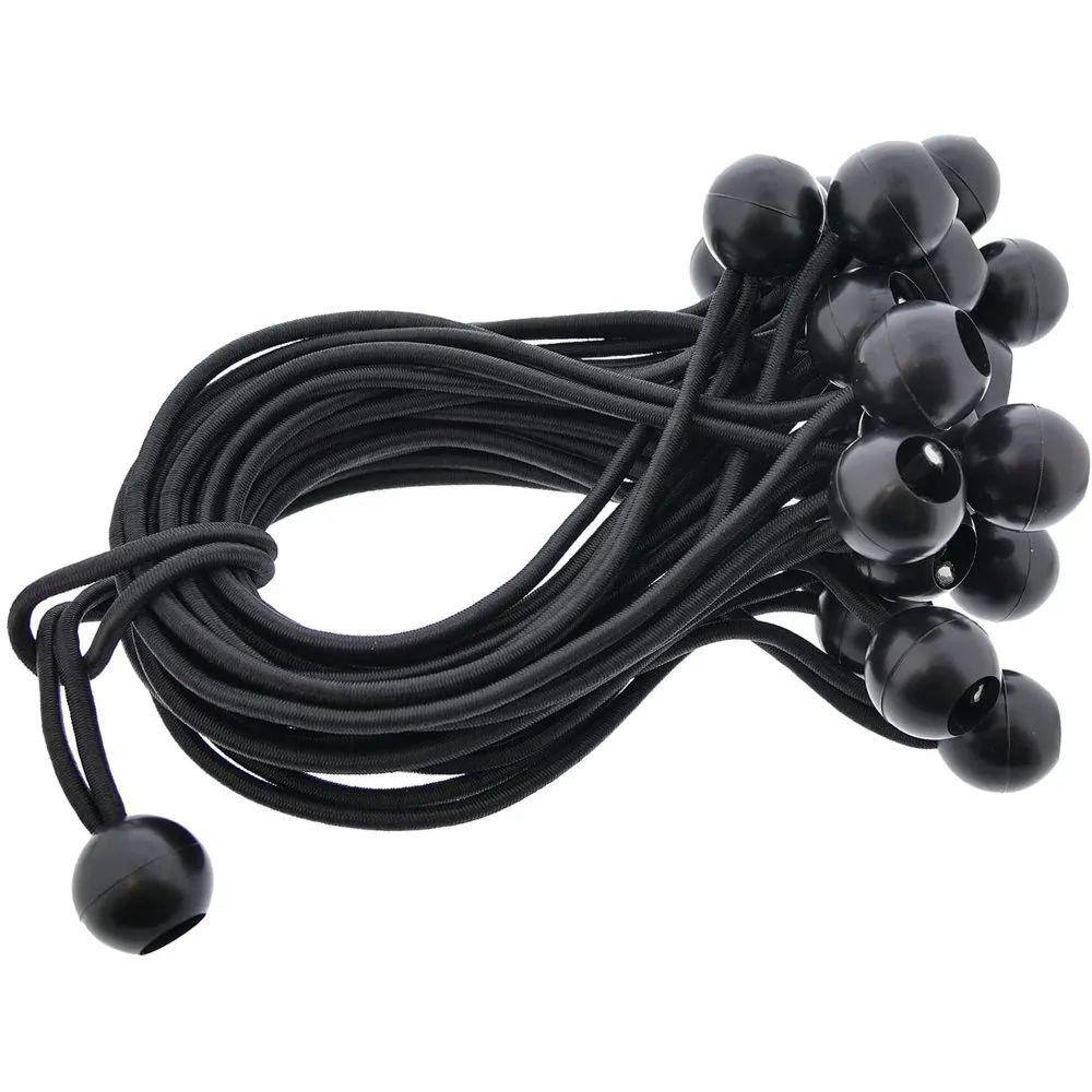 Kit de 14Elásticos completo Henri Trampolim p/Cama Elástica 1,40m Preto