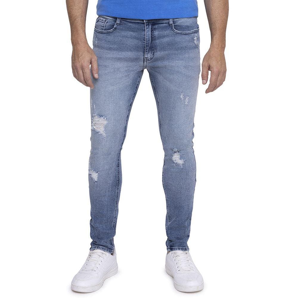 Calça Jeans Masculina Skinny Dudu Escuro