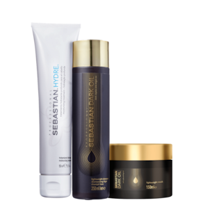 Kit Sebastian Professional Dark Oil & Hydre (3 Produtos)
