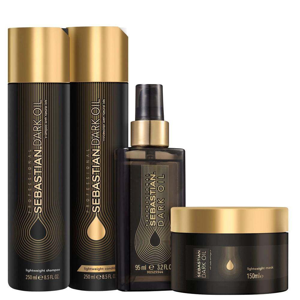 Kit Sebastian Professional Dark Oil Intenso (4 Produtos)