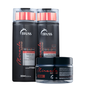 Kit Truss Miracle Summer Hair Care Trio (3 Produtos)