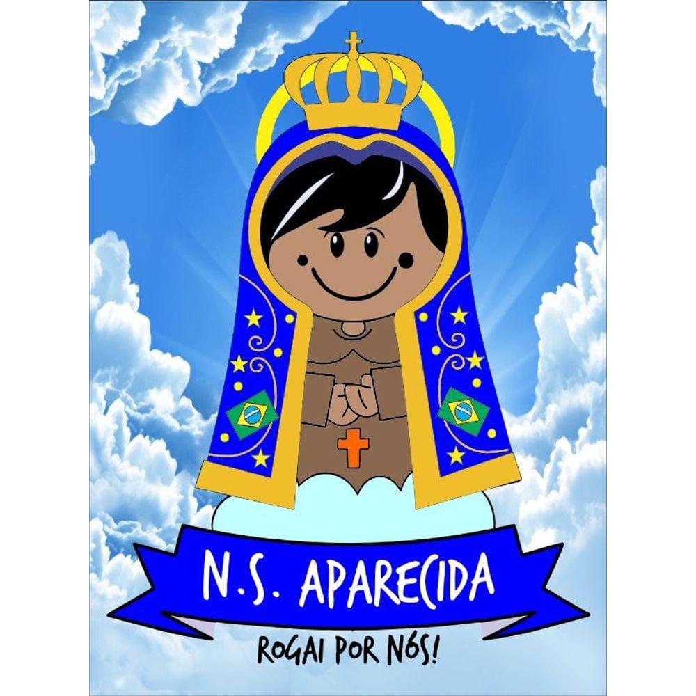 Nossa senhora aparecida desenho infantil png | Pontofrio