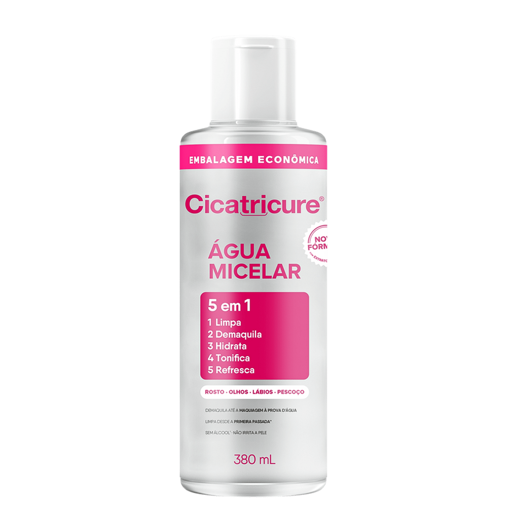 Cicatricure Água Micelar - Demaquilante 380ml