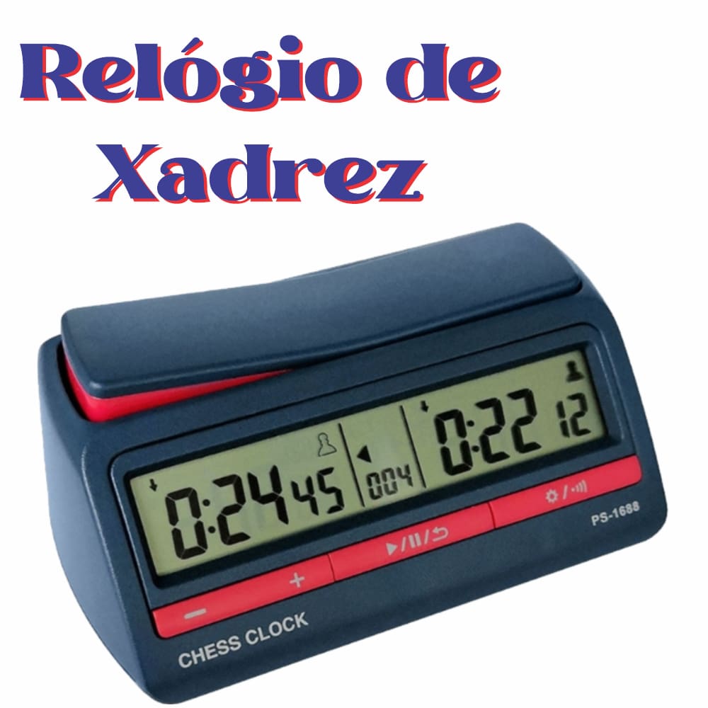 Relogio xadrez leap  Black Friday Pontofrio