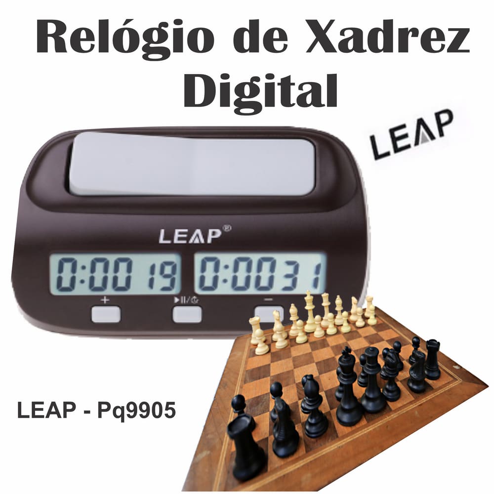 Relógio de xadrez anal[ogico como usar 