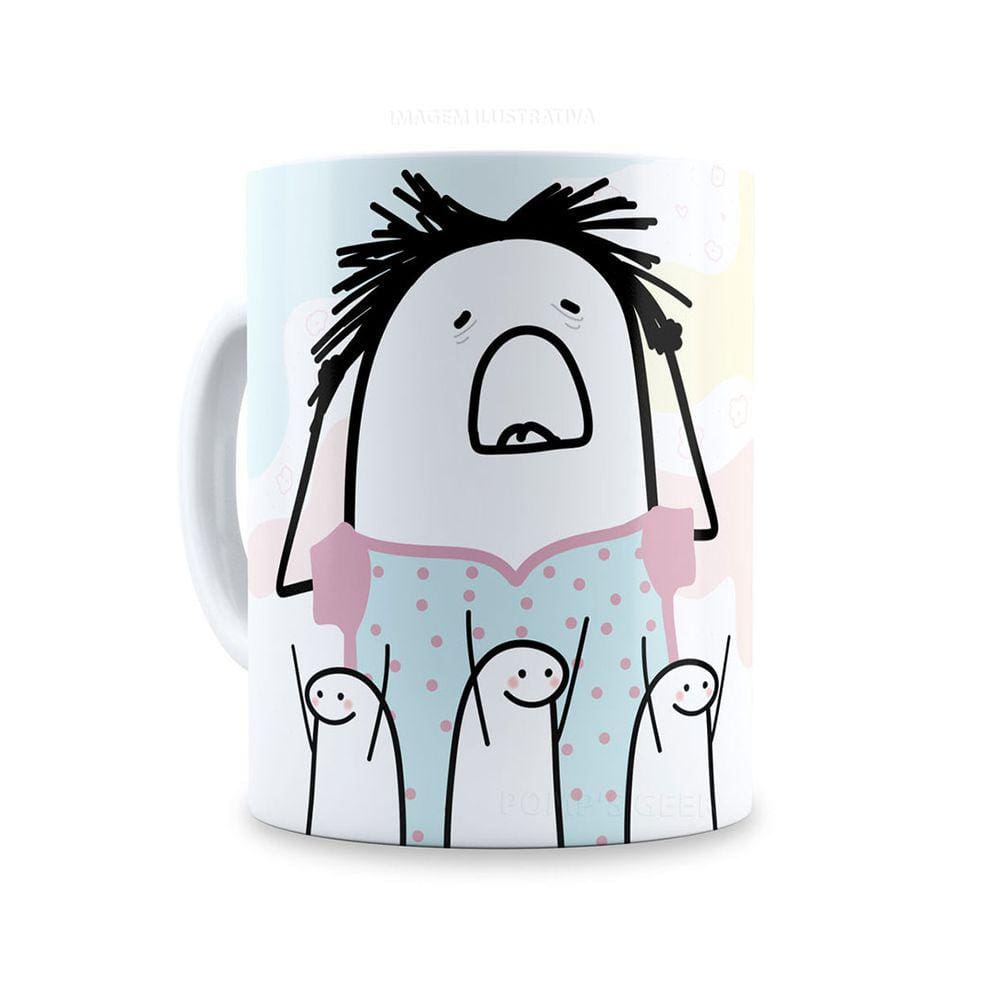 Caneca Dia Das Maes Eu Era Normal Flork 006