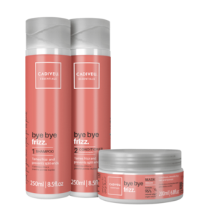 Kit Cadiveu Bye Bye Frizz Nutrição (3 Produtos)