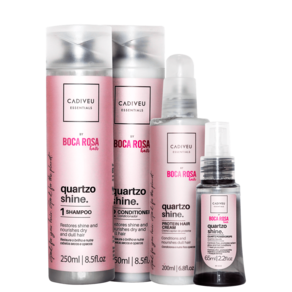 Kit Cadiveu Essentials Quartzo Shine By Boca Rosa Hair