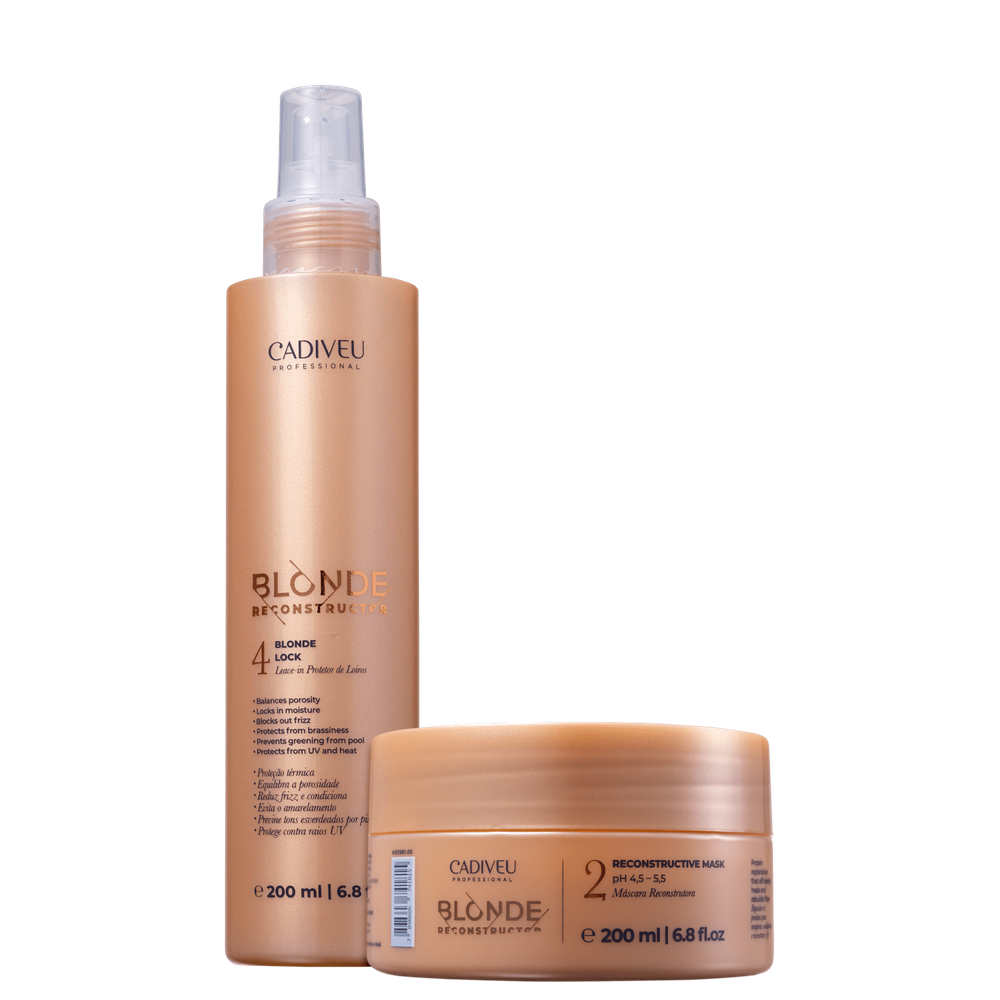 Kit Cadiveu Blonde Reconstructor (2 Produtos)