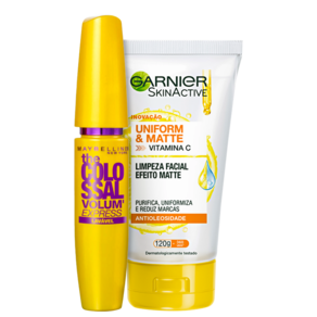 Kit Beleza na Web The Colossal Volum`Express + SkinActive