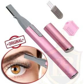 Caneta Depiladora De Sobrancelhas Portátil De Pelos Facial Elétrica Feminina Caneta Rosa