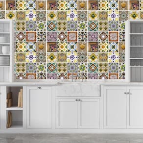 Papel De Parede Adesivo Lavável Cozinha 3 Metros