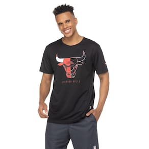 Camiseta Chicago Bulls NBA Manga Curta Active - Masculina