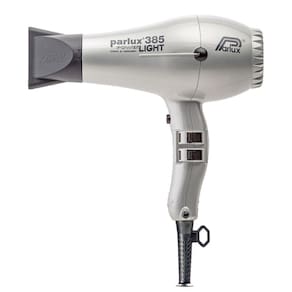 Parlux 385 Power Light 127V ASS1946 Prata Secador de Cabelo