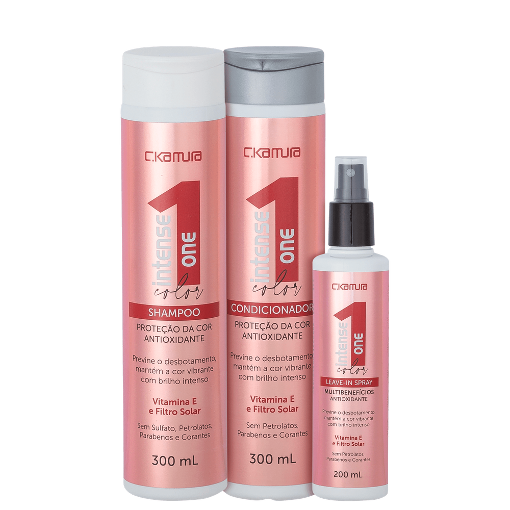 Kit C.Kamura Intense One Color  Multibenefícios (3 Produtos)