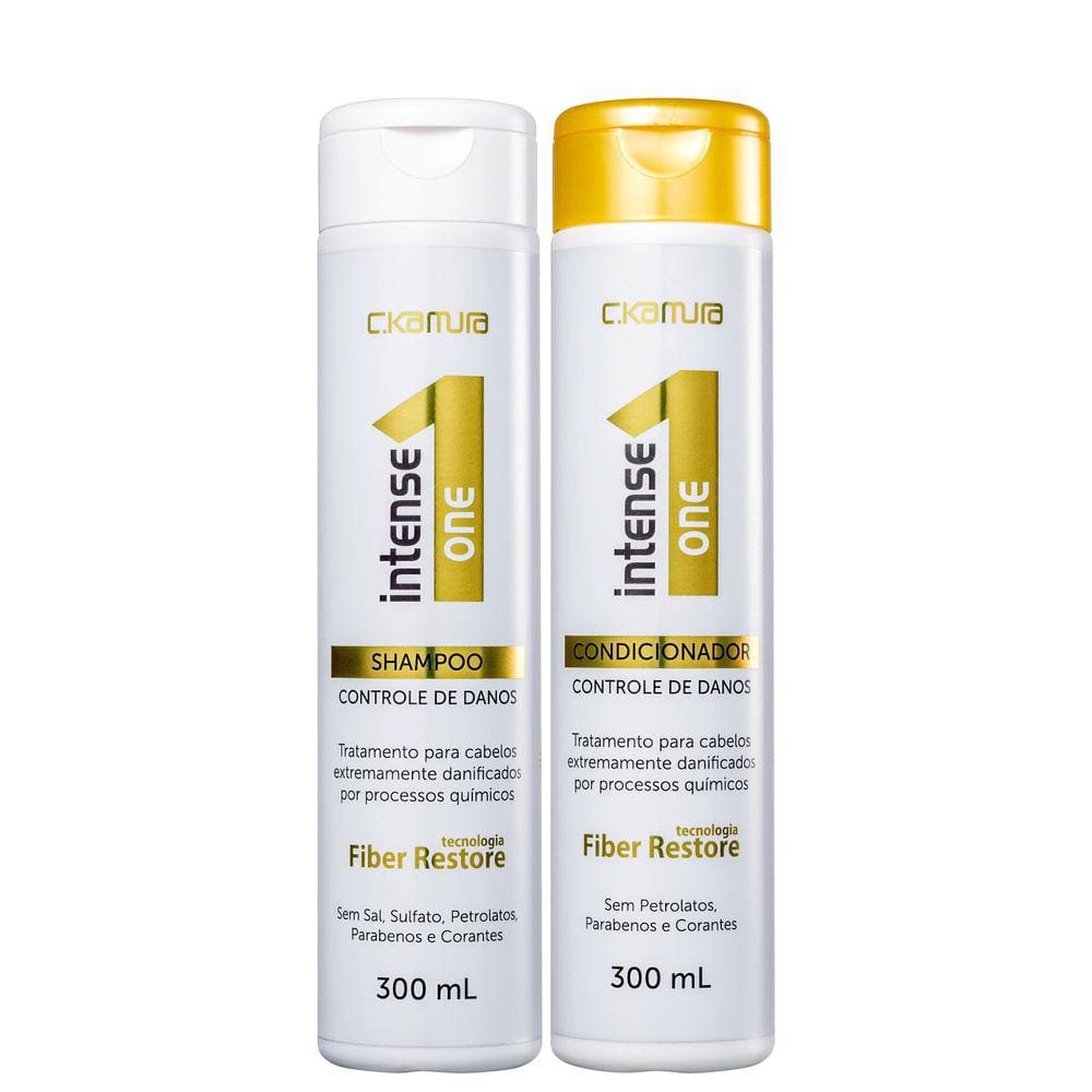 Kit C.Kamura Intense One 24K Controle de Danos Duo (2 Prod)
