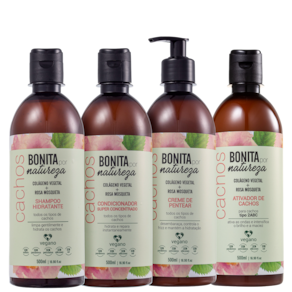Kit Bonita por Natureza Cachos Completo (4 Produtos)
