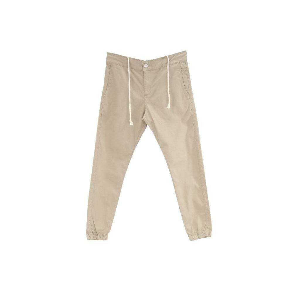 Calça Sarja Jogger Bivik Bege - Masculino