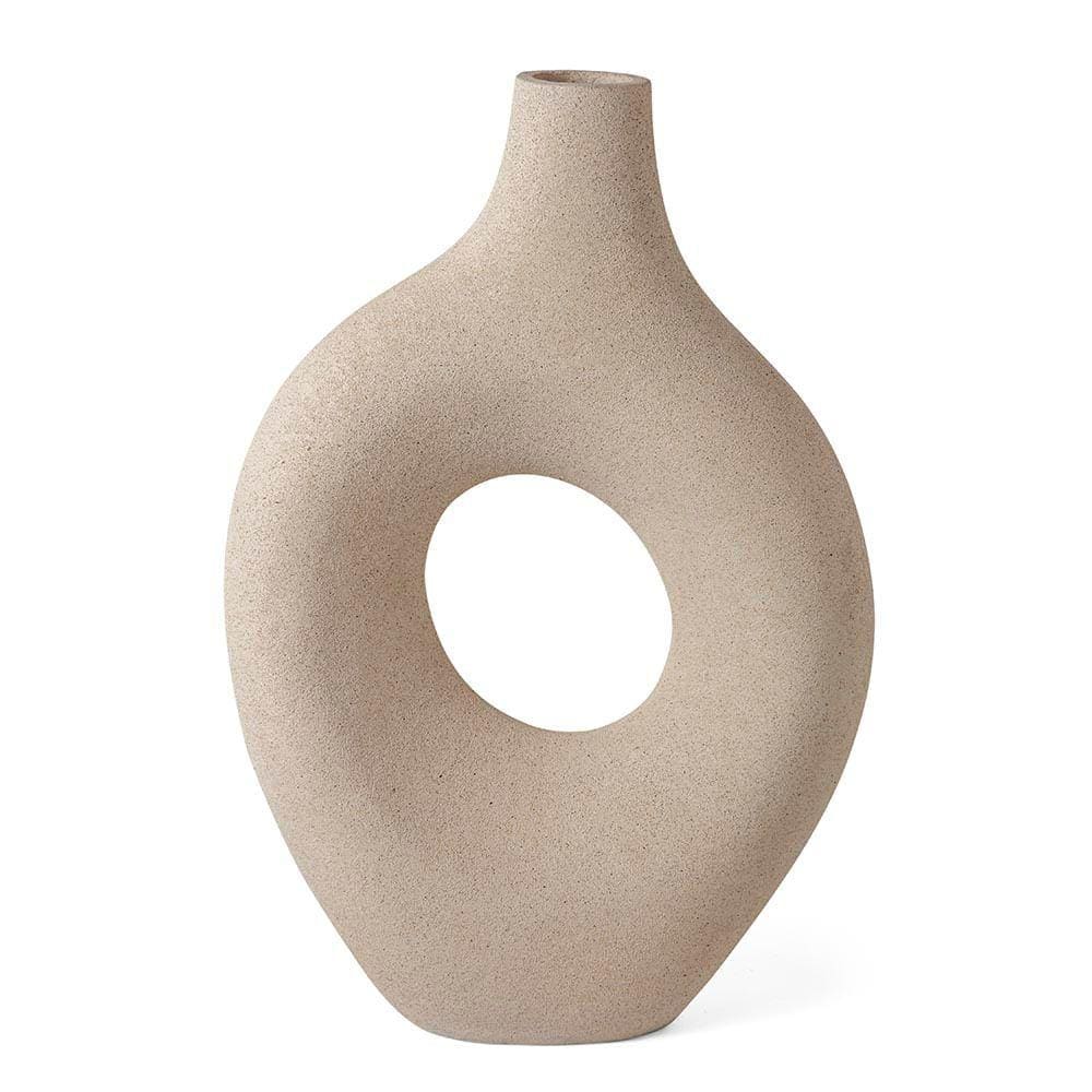 Vaso em Poliresina Bege - M