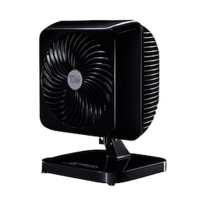Ventilador De Mesa/ Parede Oscilante Venti-Delta Turbi 30Cm 130W Preto 110V