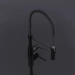Torneira Cozinha Alta Gourmet Black Premium Monocomando