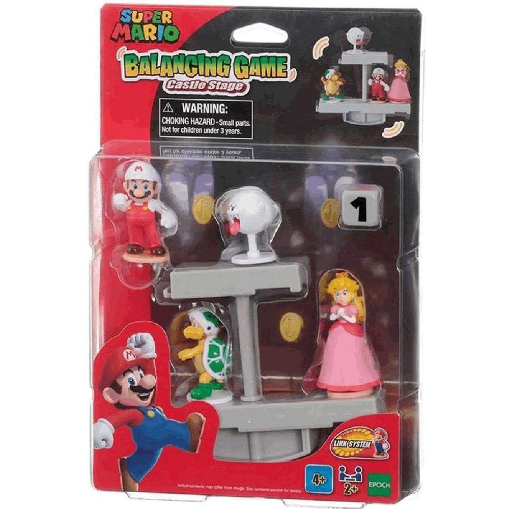 Bonecos - Super Mario - Balancing Game Castle Stage - 7360 EPOCH MAGIA