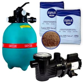 Filtro para Piscina DFR 15-7  com Bomba 1/2 CV Monofásica C/ Areia DANCOR