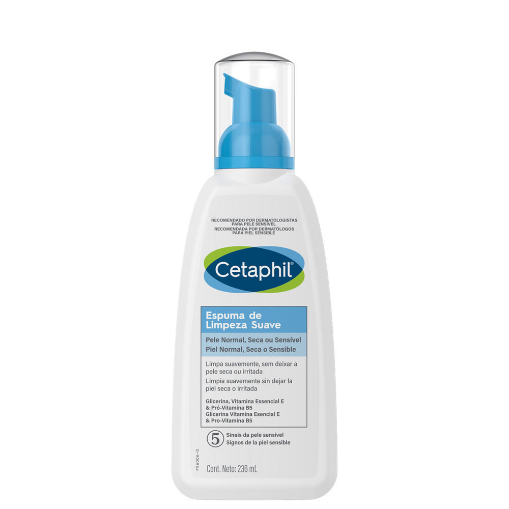 Cetaphil Suave - Espuma de Limpeza Facial 236ml