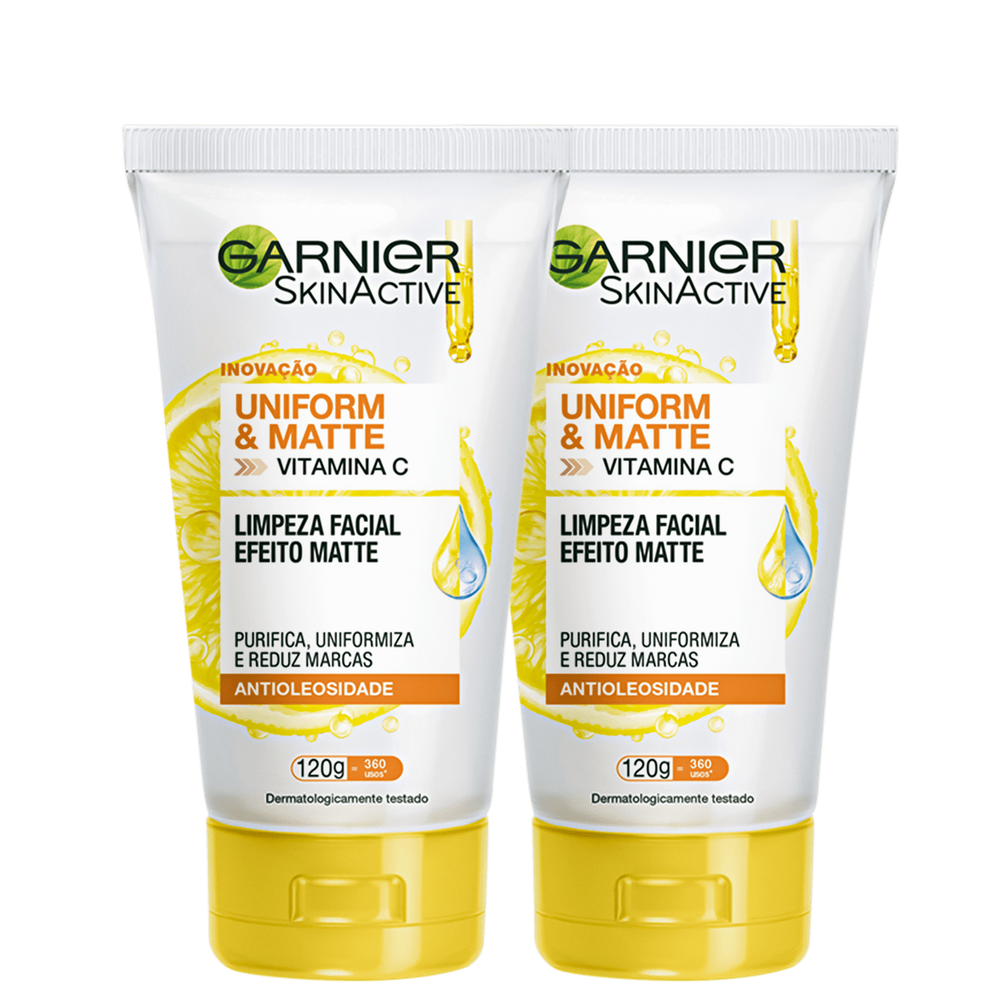 Kit Garnier SkinActive Uniform Duo (2 Produtos)