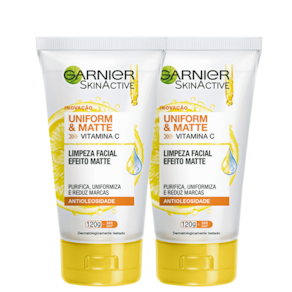 Kit Garnier SkinActive Uniform Duo (2 Produtos)
