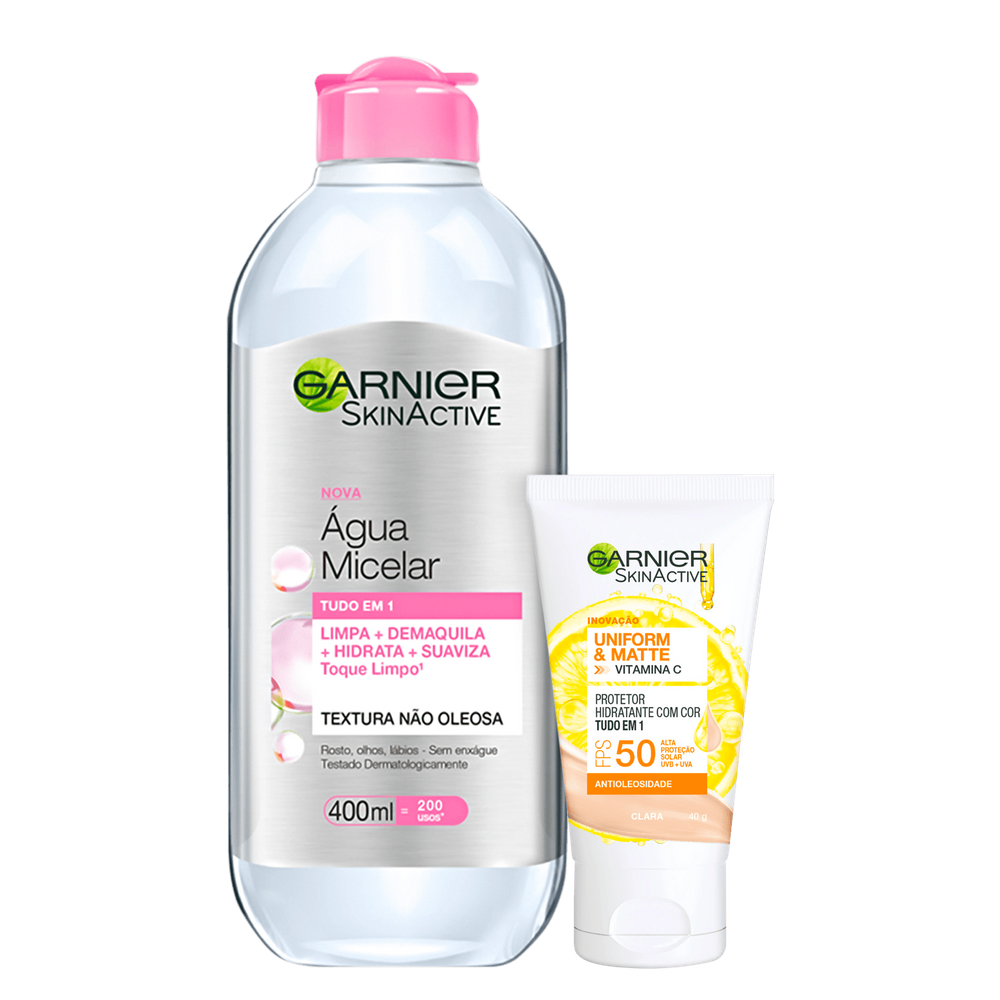 Kit Garnier SkinAtive Pele Incrível #2 (2 Produtos)