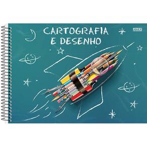 Caderno De Desenho e Cartografia Boruto 60 folhas SD