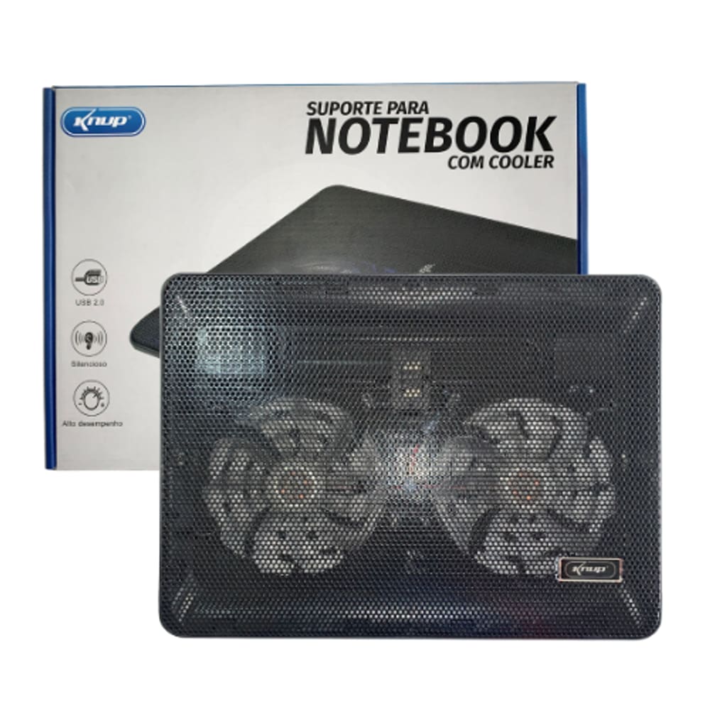 Base Suporte P/ Notebook com Cooler Knup KP-SP222